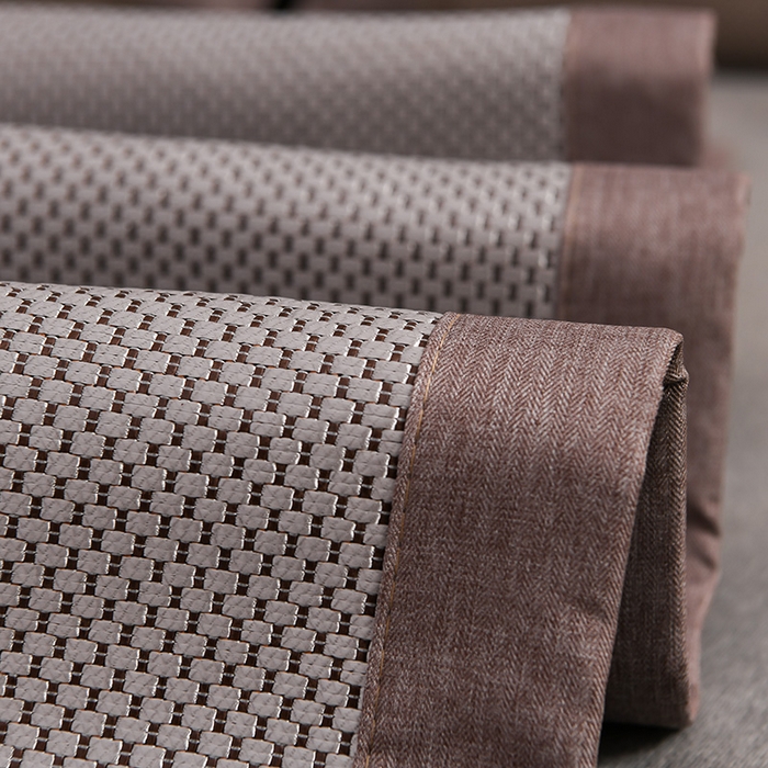 91家纺网 家纺一手货源 找家纺 苏迪网销供货 藤席-凉席 -2025新款凉席冰藤席冰丝席凉感空调席艾草藤席-冰藤席 高端冰藤席 蝶恋 银灰