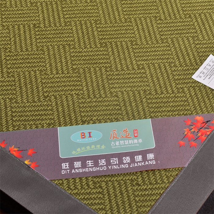 91家纺网 家纺一手货源 找家纺 苏迪网销供货 藤席-凉席 -2025新款凉席冰藤席冰丝席凉感空调席艾草藤席-天然藤席 天然藤席 饼干花-绿