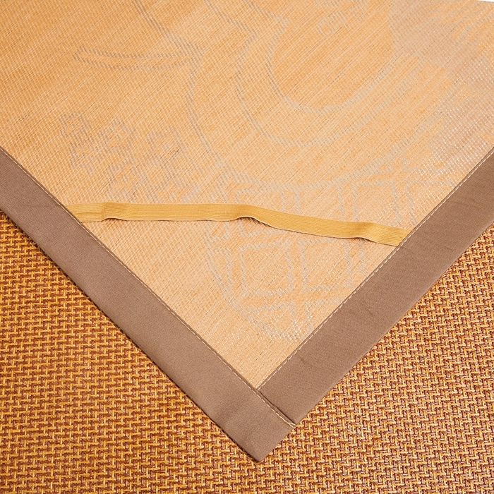 91家纺网 家纺一手货源 找家纺 苏迪网销供货 藤席-凉席 -2025新款凉席冰藤席冰丝席凉感空调席艾草藤席-天然藤席 天然藤席-步步高-棕