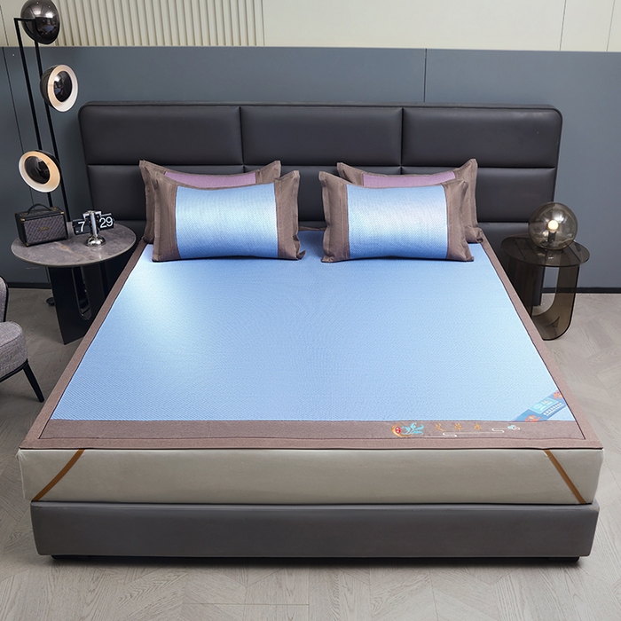 91家纺网 家纺一手货源 找家纺 （总）苏迪网销供货 藤席-凉席 -2025新款凉席冰藤席冰丝席凉感空调席艾草藤席-古藤