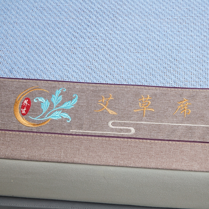 91家纺网 家纺一手货源 找家纺 苏迪网销供货 藤席-凉席 -2025新款凉席冰藤席冰丝席凉感空调席艾草藤席-古藤 艾草古藤-冰蓝