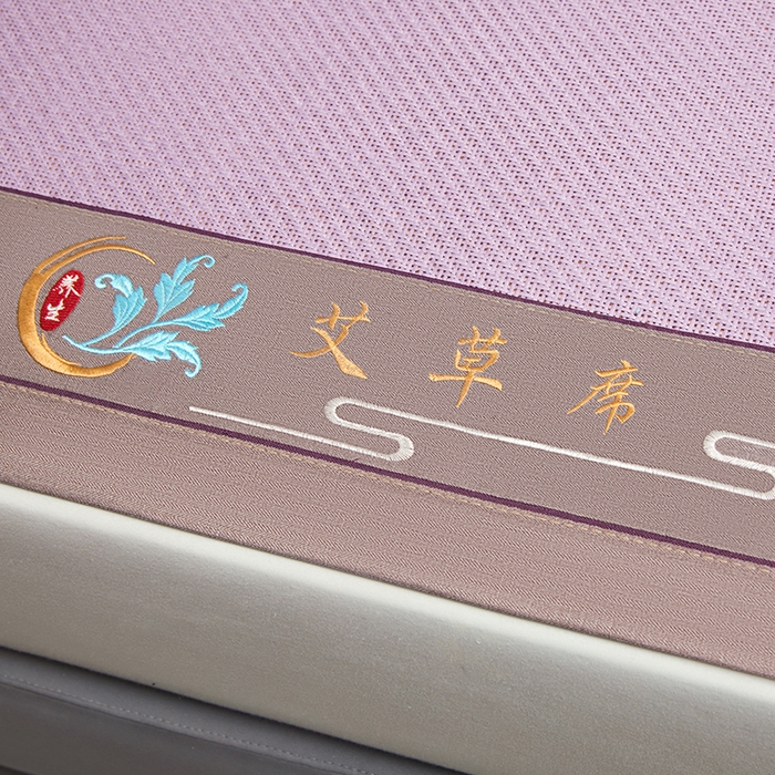 91家纺网 家纺一手货源 找家纺 苏迪网销供货 藤席-凉席 -2025新款凉席冰藤席冰丝席凉感空调席艾草藤席-古藤 艾草古藤-粉紫