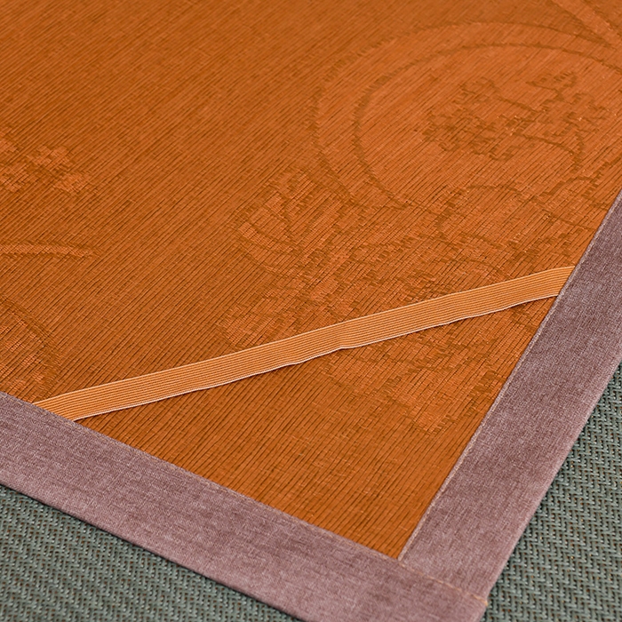 91家纺网 家纺一手货源 找家纺 苏迪网销供货 藤席-凉席 -2025新款凉席冰藤席冰丝席凉感空调席艾草藤席-古藤 艾草古藤--墨绿