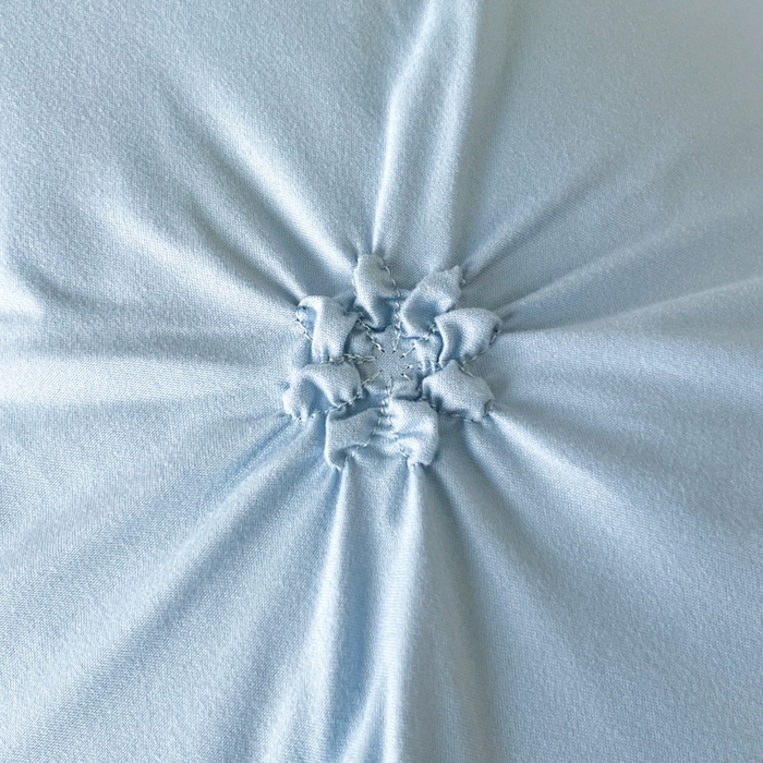 91家纺网 家纺一手货源 找家纺 千希家纺 2025新款扭花花边工艺四件套-唯美系列 买家秀加QQ群920079874或445224204或微信私信 唯美-蓝