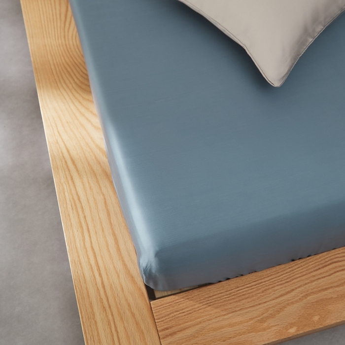 91家纺网 家纺一手货源 找家纺 （总）禧缘家纺（原梦想家） 2025新款60天丝简约舒适纯色单品系列-单床笠