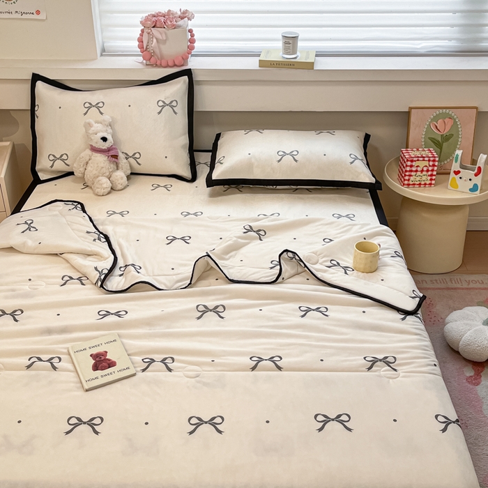 91家纺网 家纺一手货源 找家纺 （总）慕澄家纺 2025新款真冰藤席子凉席夏被夏凉被空调被四件套