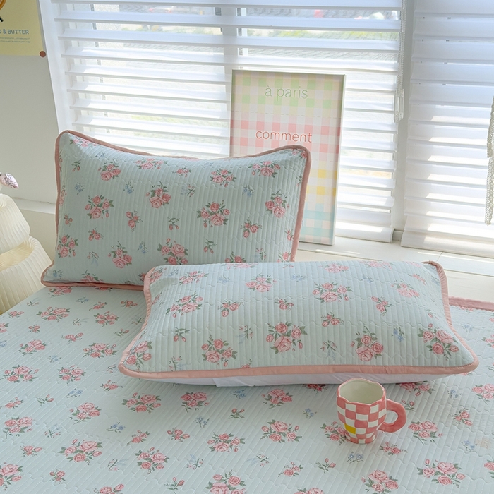 91家纺网 家纺一手货源 找家纺 赫梵茜 2025春夏新款锦氨凉感丝冰皮软席床盖夏被夏凉被空调被四件套