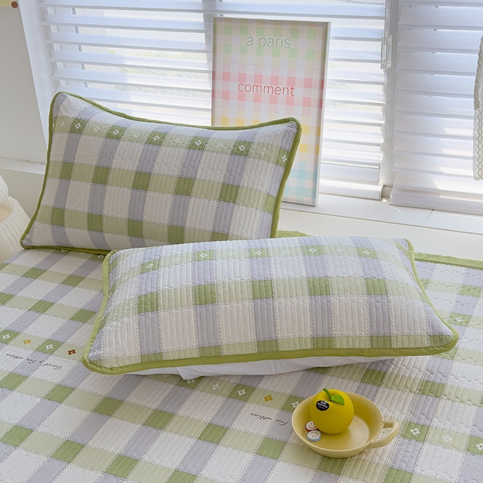 91家纺网 家纺一手货源 找家纺 赫梵茜 2025春夏新款锦氨凉感丝冰皮软席床盖夏被夏凉被空调被四件套