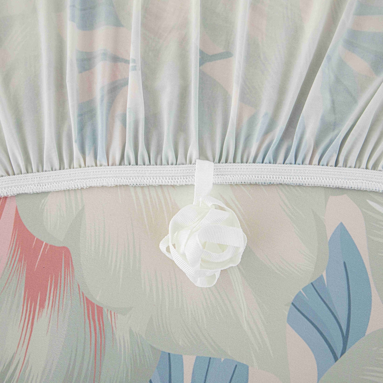 91家纺网 家纺一手货源 找家纺 沐沐家纺 2026春夏新款冰丝印花沙发套 花苑