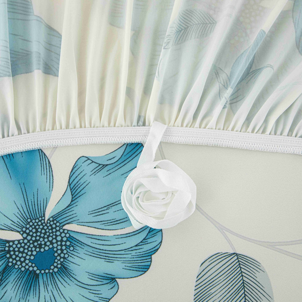 91家纺网 家纺一手货源 找家纺 沐沐家纺 2026春夏新款冰丝印花沙发套 花韵