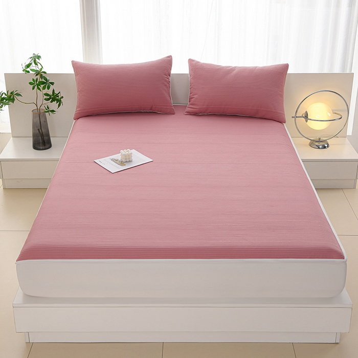 91家纺网 家纺一手货源 找家纺 （总）圣楚家纺 2025新款亲肤舒适云朵夹棉床笠