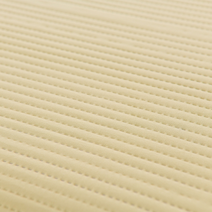 91家纺网 家纺一手货源 找家纺 圣楚家纺 2025新款亲肤舒适云朵夹棉床笠 素色-黄