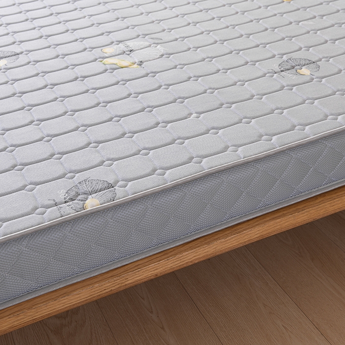 91家纺网 家纺一手货源 找家纺 美克家居 2025新款立体不塌陷高弹纤维记忆海绵三明治床垫学生床垫 立体豆灰