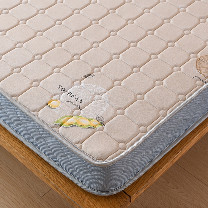 91家纺网 家纺一手货源 找家纺 美克家居 2025新款立体不塌陷高弹纤维记忆海绵三明治床垫学生床垫 立体豆卡