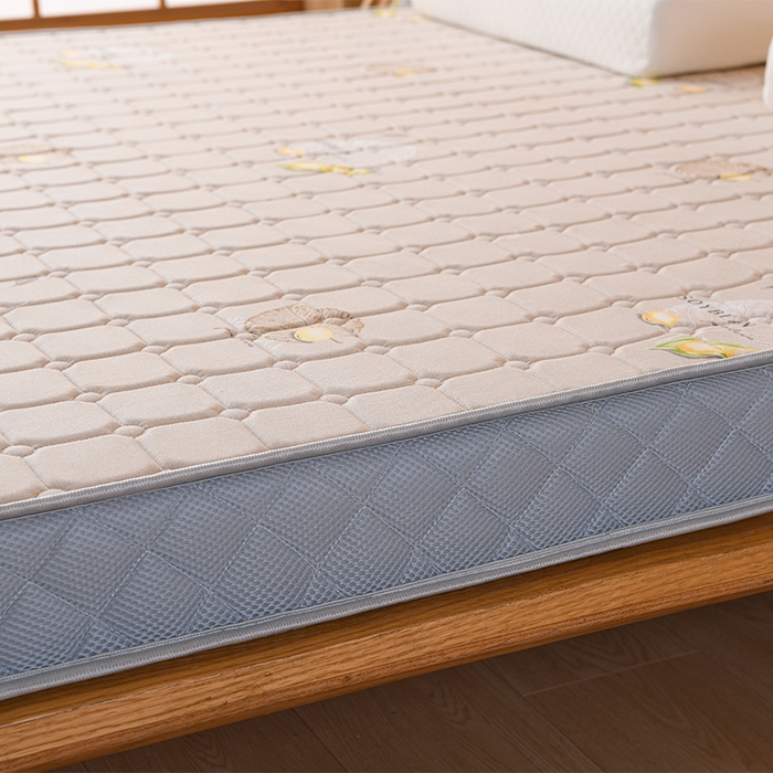 91家纺网 家纺一手货源 找家纺 美克家居 2025新款立体不塌陷高弹纤维记忆海绵三明治床垫学生床垫 立体豆卡