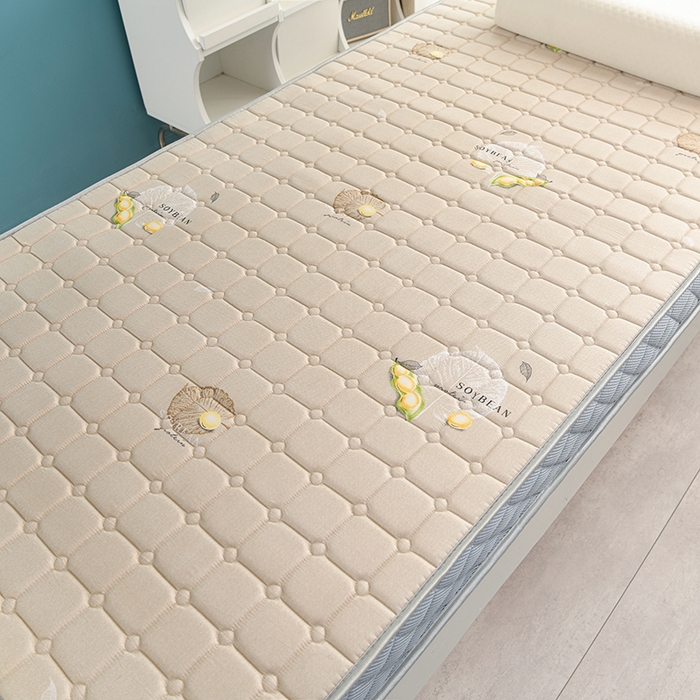 91家纺网 家纺一手货源 找家纺 美克家居 2025新款立体不塌陷高弹纤维记忆海绵三明治床垫学生床垫 立体豆卡