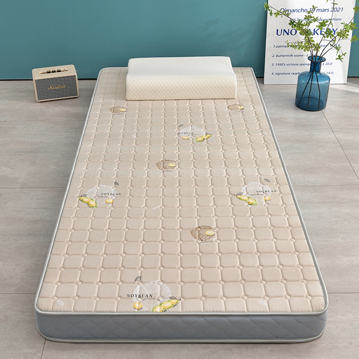 91家纺网 家纺一手货源 找家纺 美克家居 2025新款立体不塌陷高弹纤维记忆海绵三明治床垫学生床垫 立体豆卡