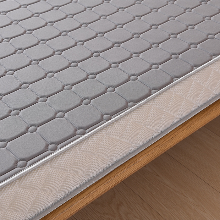 91家纺网 家纺一手货源 找家纺 美克家居 2025新款立体不塌陷高弹纤维记忆海绵三明治床垫学生床垫 立体灰