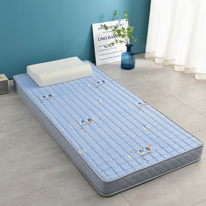 91家纺网 家纺一手货源 找家纺 美克家居 2025新款立体不塌陷高弹纤维记忆海绵三明治床垫学生床垫 立体楼兰