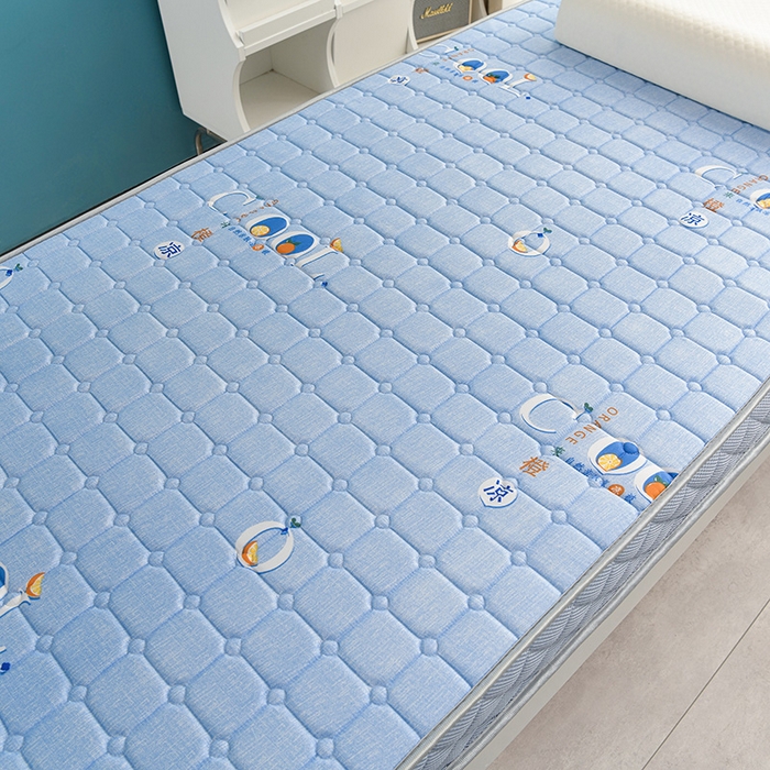 91家纺网 家纺一手货源 找家纺 美克家居 2025新款立体不塌陷高弹纤维记忆海绵三明治床垫学生床垫 立体楼兰