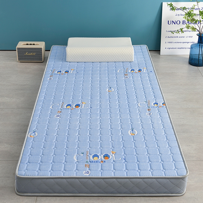 91家纺网 家纺一手货源 找家纺 美克家居 2025新款立体不塌陷高弹纤维记忆海绵三明治床垫学生床垫 立体楼兰