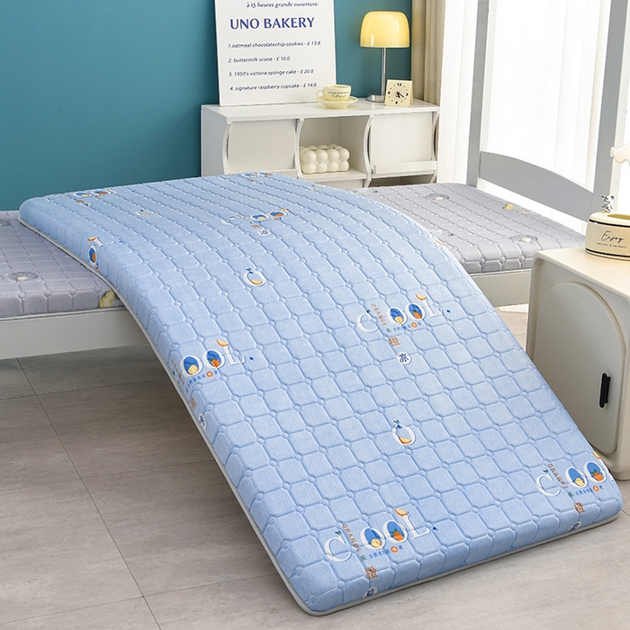 91家纺网 家纺一手货源 找家纺 美克家居 2025新款水洗棉抗压纤维棉科技床垫学生床垫 单楼兰