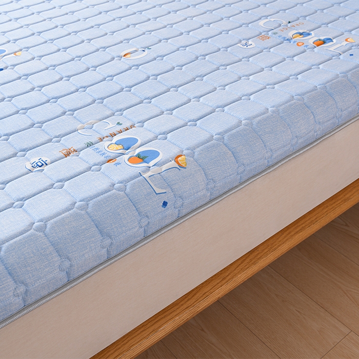 91家纺网 家纺一手货源 找家纺 美克家居 2025新款水洗棉抗压纤维棉科技床垫学生床垫 单楼兰