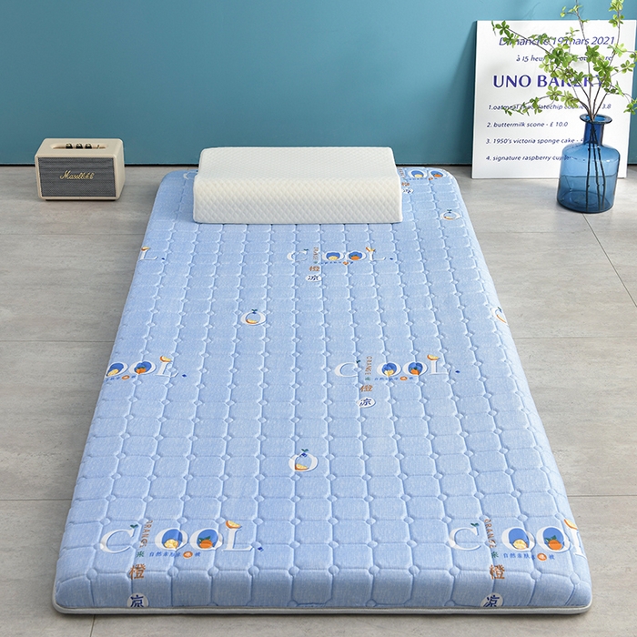 91家纺网 家纺一手货源 找家纺 美克家居 2025新款水洗棉抗压纤维棉科技床垫学生床垫 单楼兰