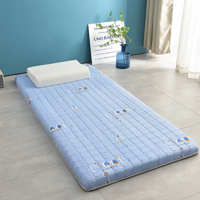 91家纺网 家纺一手货源 找家纺 美克家居 2025新款水洗棉抗压纤维棉科技床垫学生床垫 单楼兰