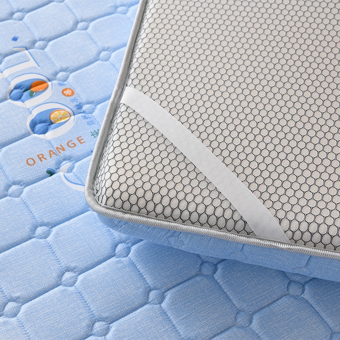 91家纺网 家纺一手货源 找家纺 美克家居 2025新款水洗棉抗压纤维棉科技床垫学生床垫 单楼兰