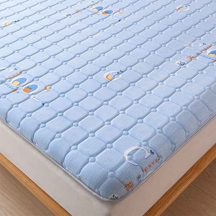 91家纺网 家纺一手货源 找家纺 美克家居 2025新款水洗棉抗压纤维棉科技床垫学生床垫 单楼兰