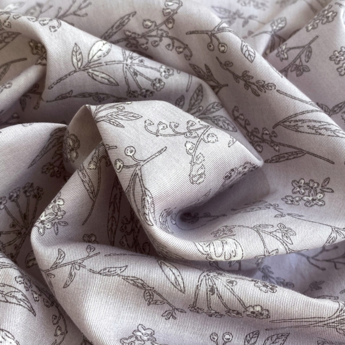 91家纺网 家纺一手货源 找家纺 金丝兔 2025新款ins小清新亲肤斜纹纯棉四件套 印花全棉夹棉床盖四件套 浮梦