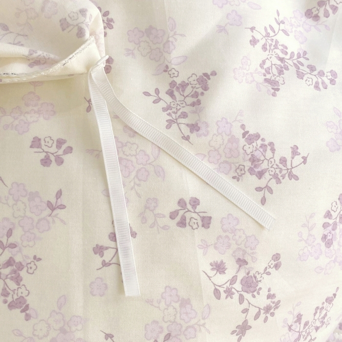 91家纺网 家纺一手货源 找家纺 金丝兔 2025新款ins小清新亲肤斜纹纯棉四件套 印花全棉夹棉床盖四件套 春风里