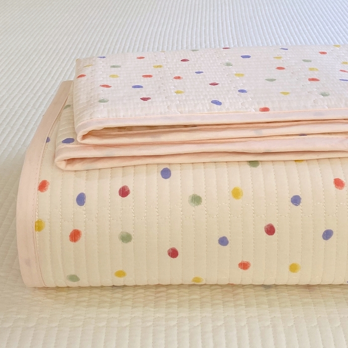 91家纺网 家纺一手货源 找家纺 （总）金丝兔 2025新款小清新斜纹纯棉床盖 全棉夹棉床盖 床盖三件套 榻榻米抗盖绗缝加厚床单