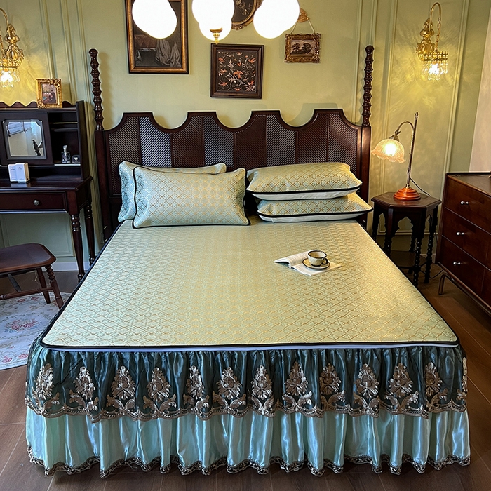 91家纺网 家纺一手货源 找家纺 （总）网红馆2025新款夏日记忆 藤席（裙边可脱卸）卖价不得低于185元