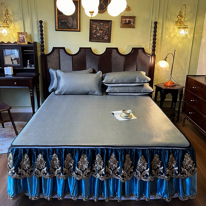 91家纺网 家纺一手货源 找家纺 （总）网红馆2025新款夏日记忆 藤席（裙边可脱卸）卖价不得低于185元