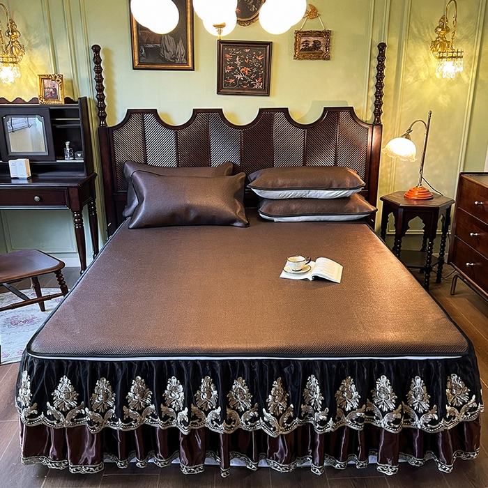 91家纺网 家纺一手货源 找家纺 （总）网红馆2025新款夏日记忆 藤席（裙边可脱卸）卖价不得低于185元