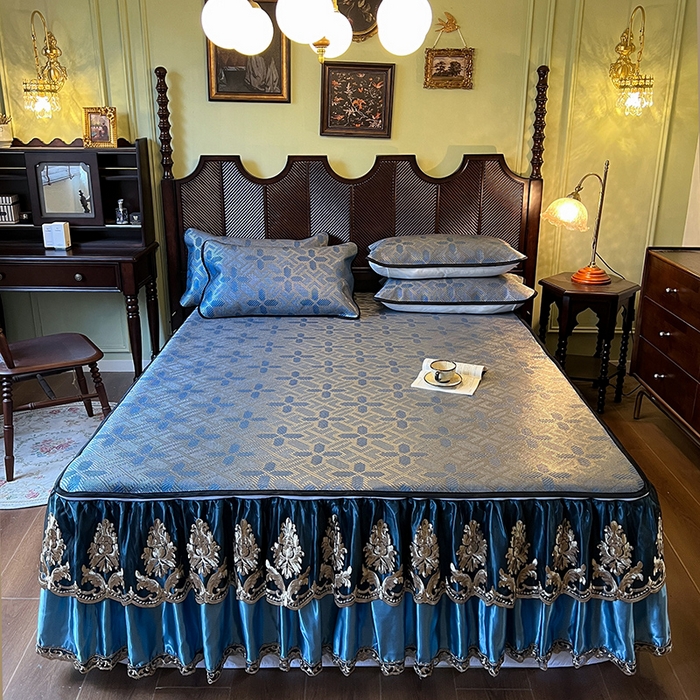 91家纺网 家纺一手货源 找家纺 （总）网红馆2025新款夏日记忆 藤席（裙边可脱卸）卖价不得低于185元