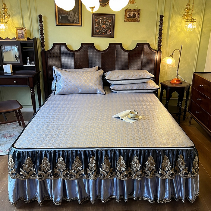 91家纺网 家纺一手货源 找家纺 （总）网红馆2025新款夏日记忆 藤席（裙边可脱卸）卖价不得低于185元