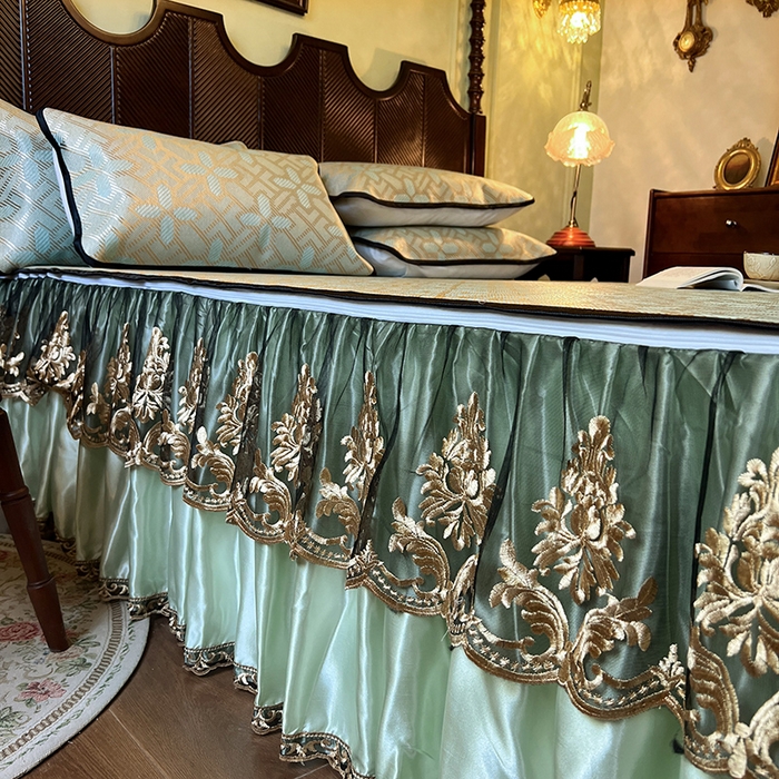 91家纺网 家纺一手货源 找家纺 网红馆2025新款夏日记忆 藤席（裙边可脱卸）卖价不得低于185元 艾绿