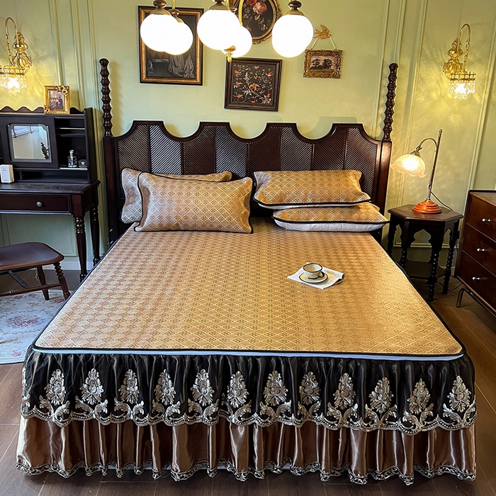 网红馆2025新款夏日记忆 藤席（裙边可脱卸）卖价不得低于185元 茶色