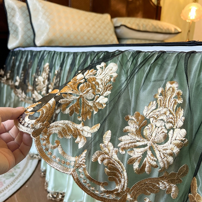 91家纺网 家纺一手货源 找家纺 网红馆2025新款夏日记忆 藤席（裙边可脱卸）卖价不得低于185元 豆青