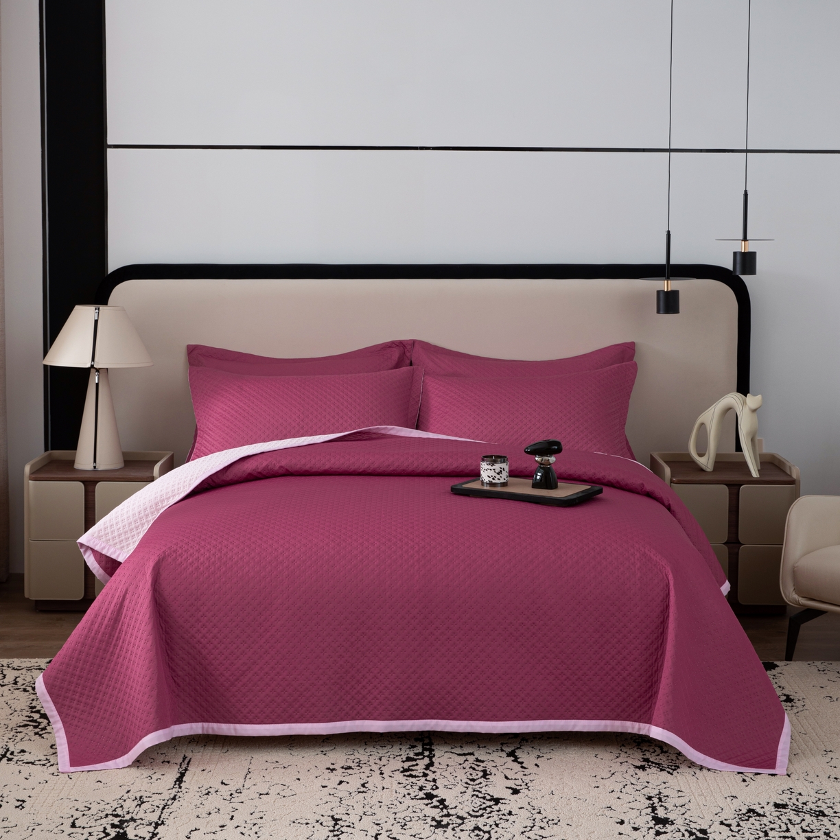 （总）暖居家居 2025新款凉感丝床单四件套