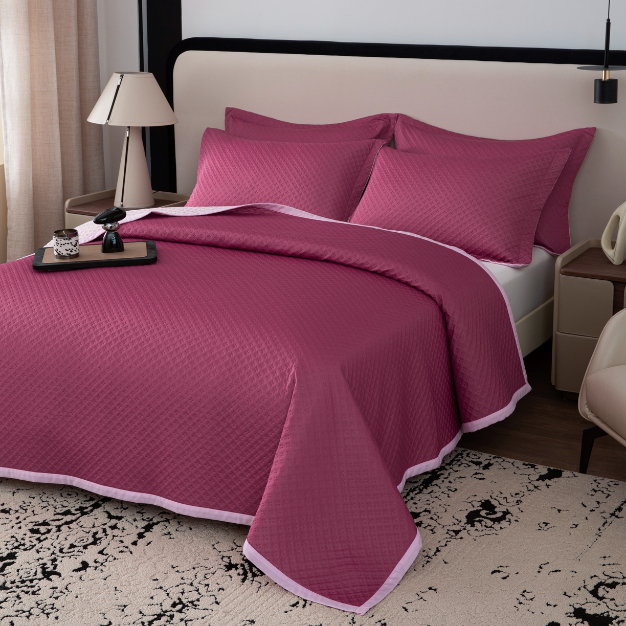 91家纺网 家纺一手货源 找家纺 （总）暖居家居 2025新款凉感丝床单四件套