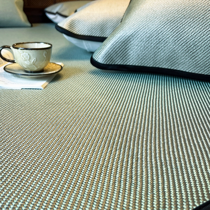 91家纺网 家纺一手货源 找家纺 网红馆2025新款夏日记忆 藤席（裙边可脱卸）卖价不得低于185元 荷绿