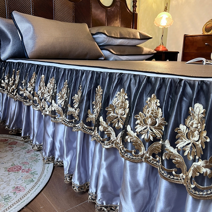 91家纺网 家纺一手货源 找家纺 网红馆2025新款夏日记忆 藤席（裙边可脱卸）卖价不得低于185元 灰咖