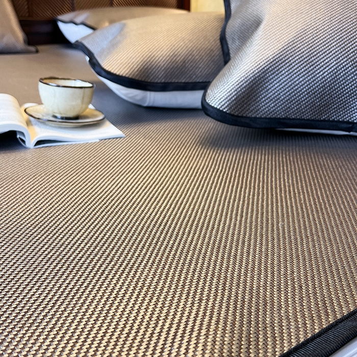 91家纺网 家纺一手货源 找家纺 网红馆2025新款夏日记忆 藤席（裙边可脱卸）卖价不得低于185元 灰咖