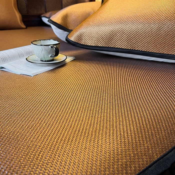 91家纺网 家纺一手货源 找家纺 网红馆2025新款夏日记忆 藤席（裙边可脱卸）卖价不得低于185元 栗棕