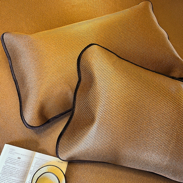 91家纺网 家纺一手货源 找家纺 网红馆2025新款夏日记忆 藤席（裙边可脱卸）卖价不得低于185元 栗棕