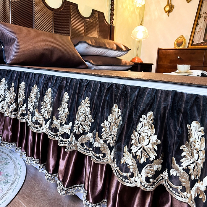 91家纺网 家纺一手货源 找家纺 网红馆2025新款夏日记忆 藤席（裙边可脱卸）卖价不得低于185元 深咖